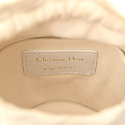 Christian Dior Calfskin Micro Dior Vibe Bucket White Blue 6 of 11