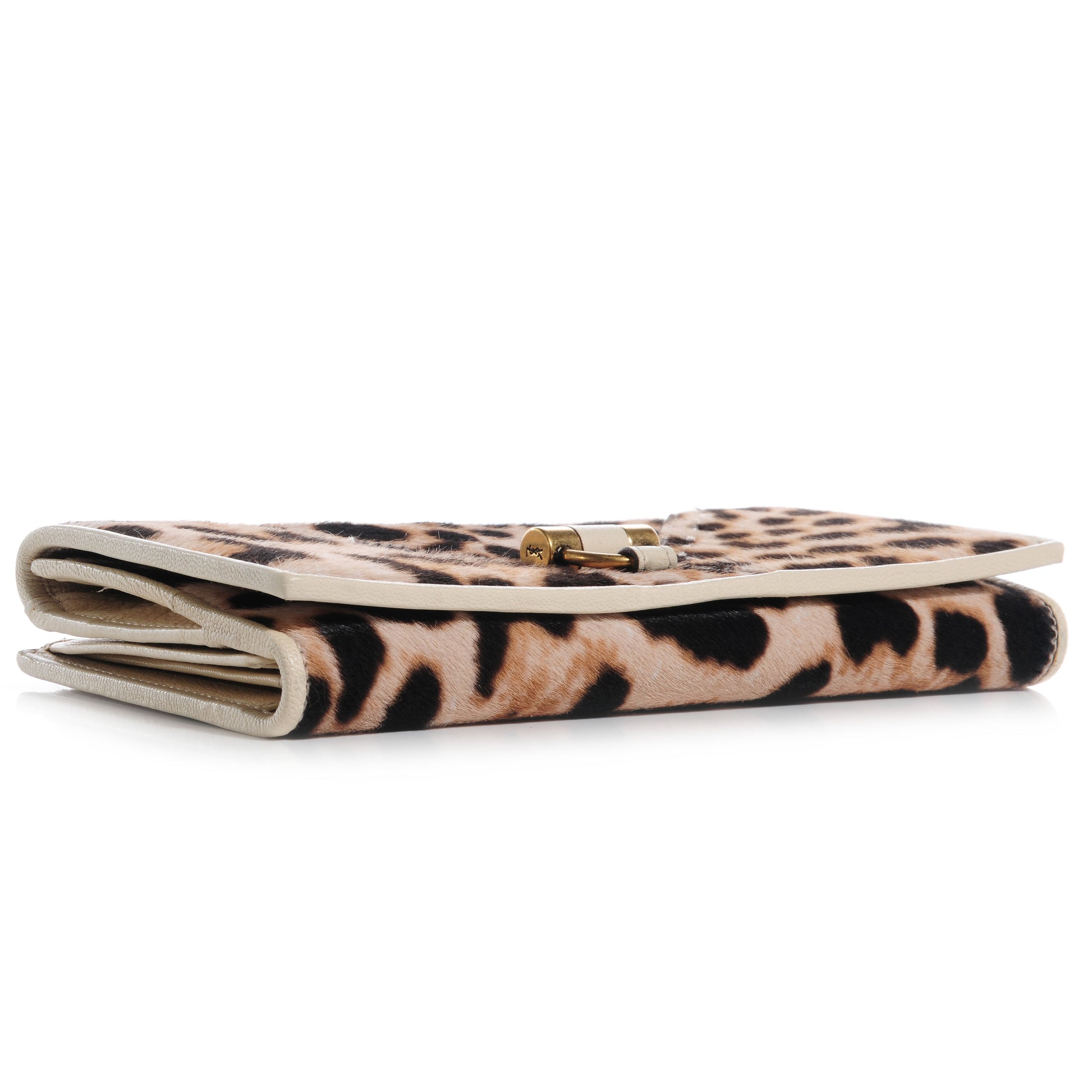 Saint Laurent Pony Hair Leopard Muse Wallet 4 of 9