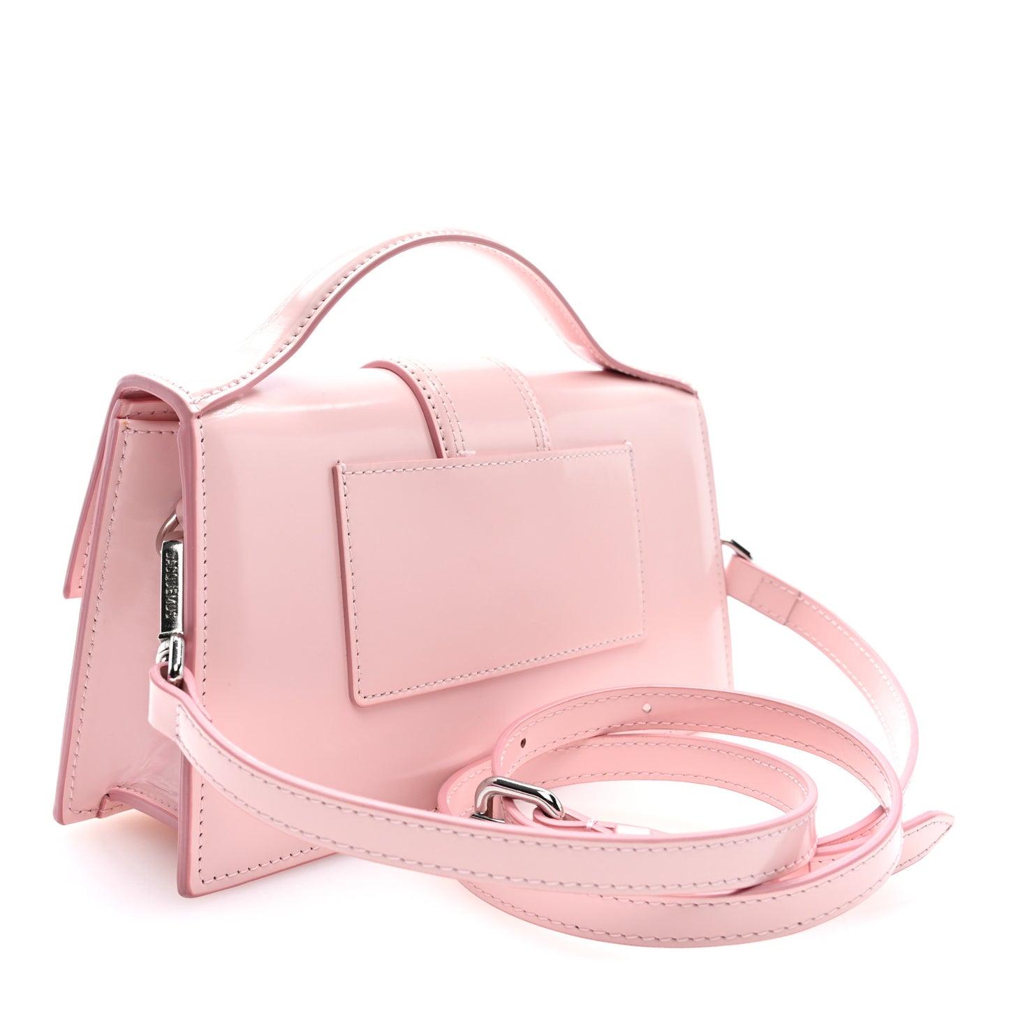 Glazed Calfskin Le Grand Bambino Pale Pink