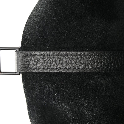 Hermes Taurillon Clemence Monochrome Picotin Lock 22 MM Black 7 of 11