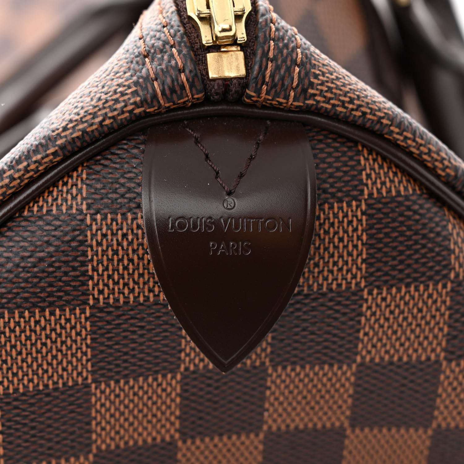 Louis Vuitton Damier Ebene Speedy 35 6 of 10