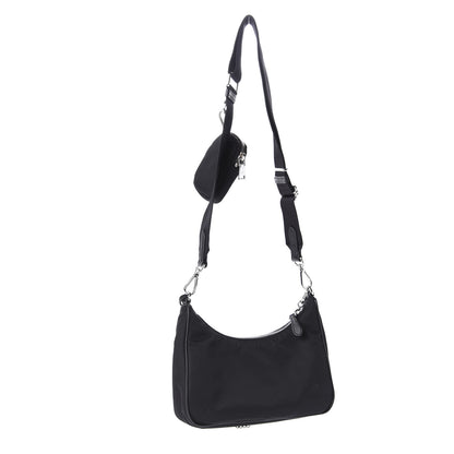 Prada Nylon Re-Edition 2005 Shoulder Bag Black 3 of 11