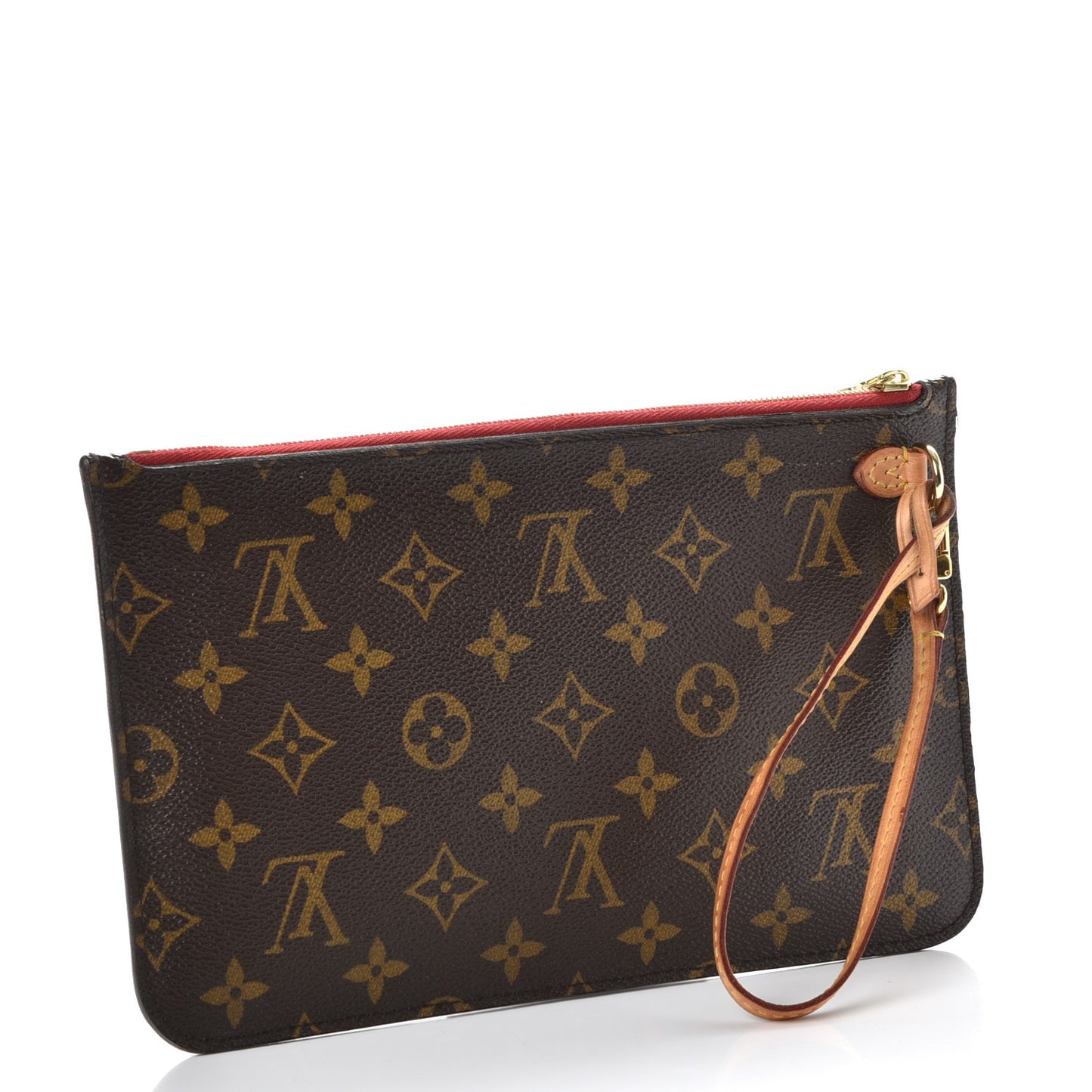 Monogram Neverfull MM GM Pochette Cherry