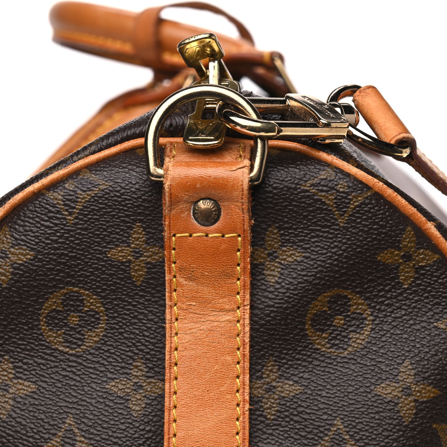 Louis Vuitton Monogram Keepall Bandouliere 55 12 of 24