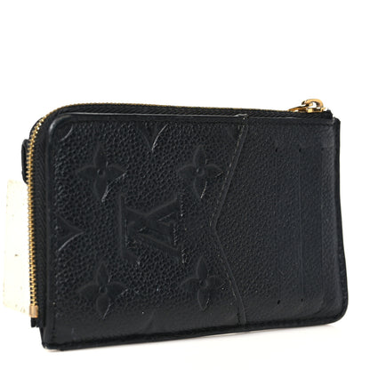 Louis Vuitton Empreinte Recto Verso Card Holder Black 3 of 8