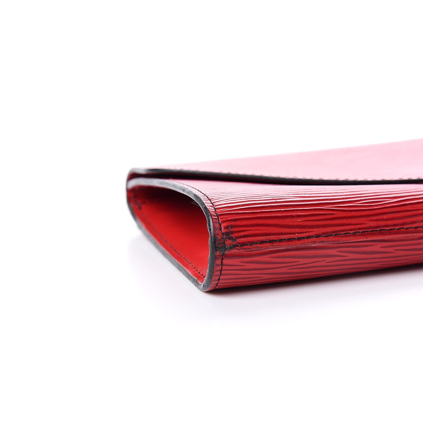 Epi Art Deco Clutch Rouge