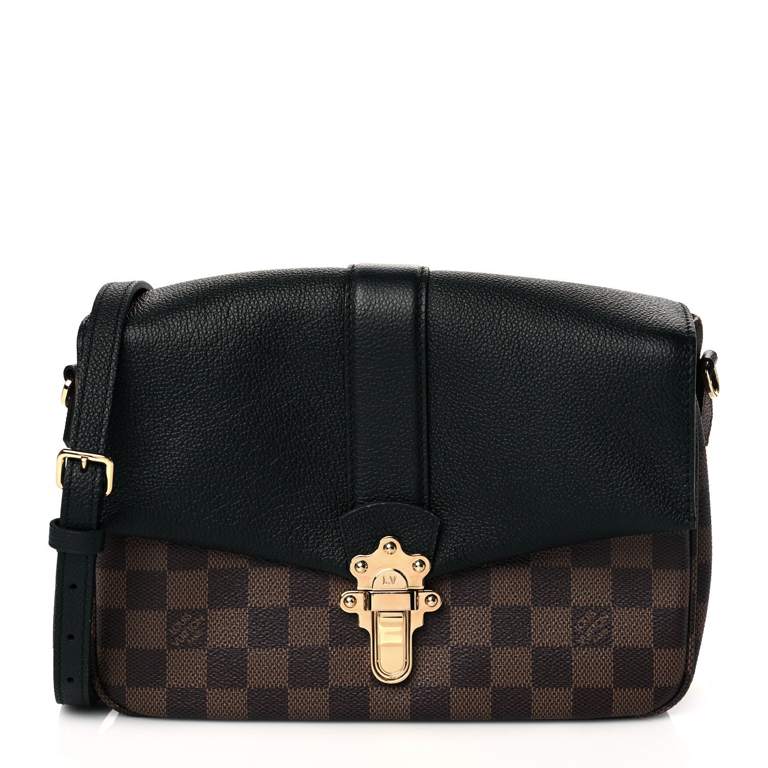 Louis Vuitton Damier Ebene Clapton Black 1 of 9