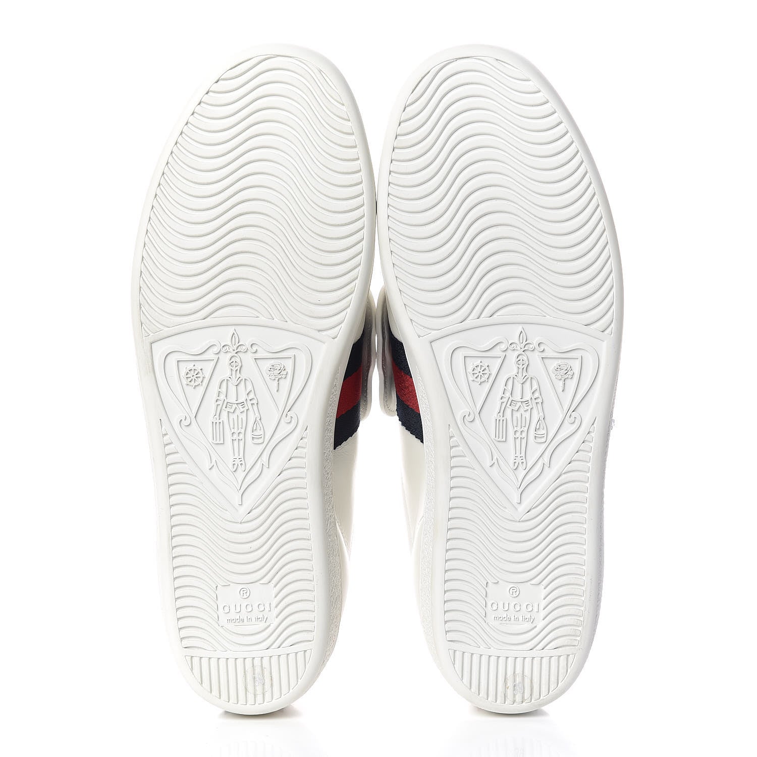 Gucci Calfskin Ayers Crystal Panther Embroidered Womens Ace Sneakers 39 White 8 of 9