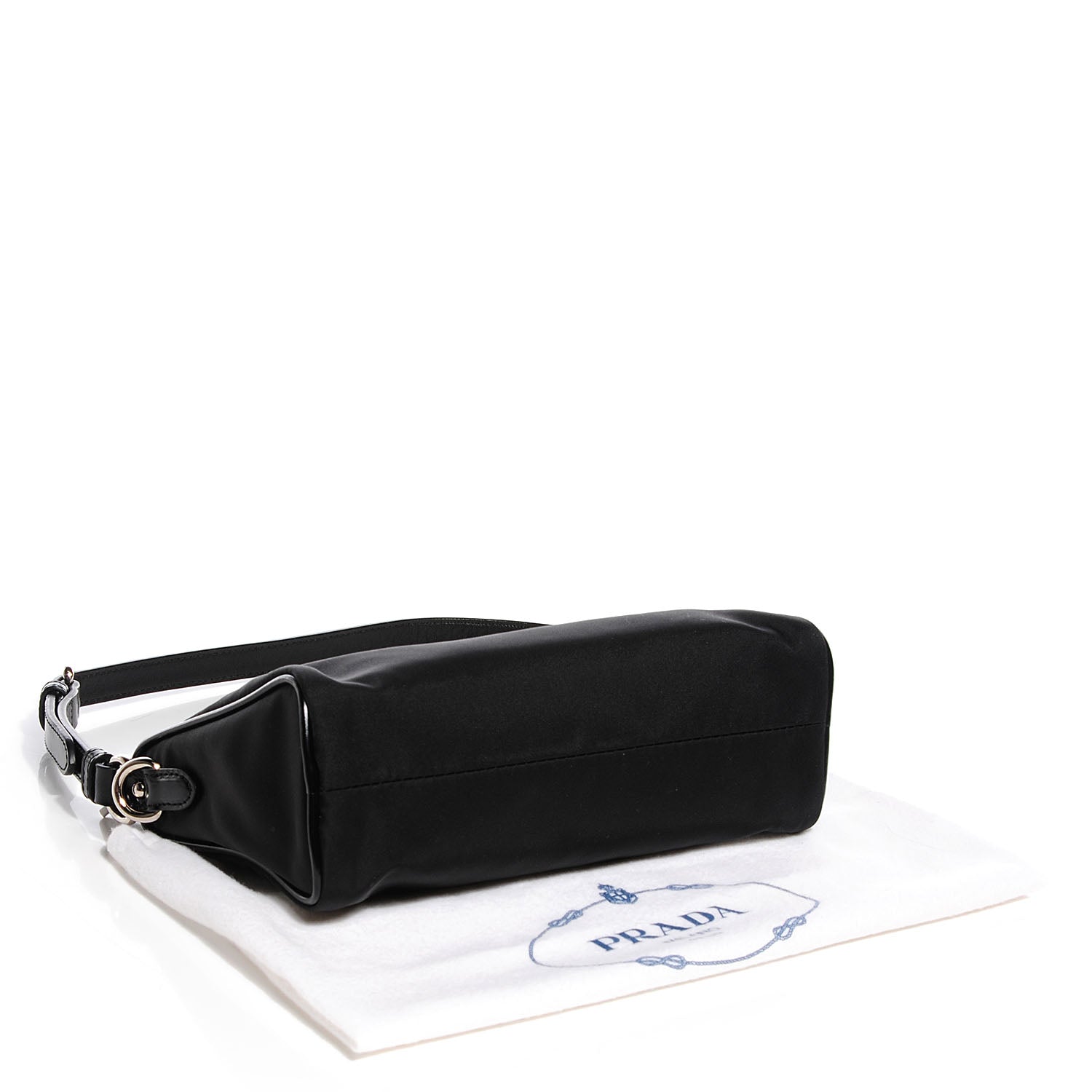 Prada Tessuto Nylon Shoulder Bag Nero Black 4 of 11