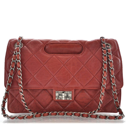 Chanel Lambskin Take Away Flap Bag Red 1 of 10