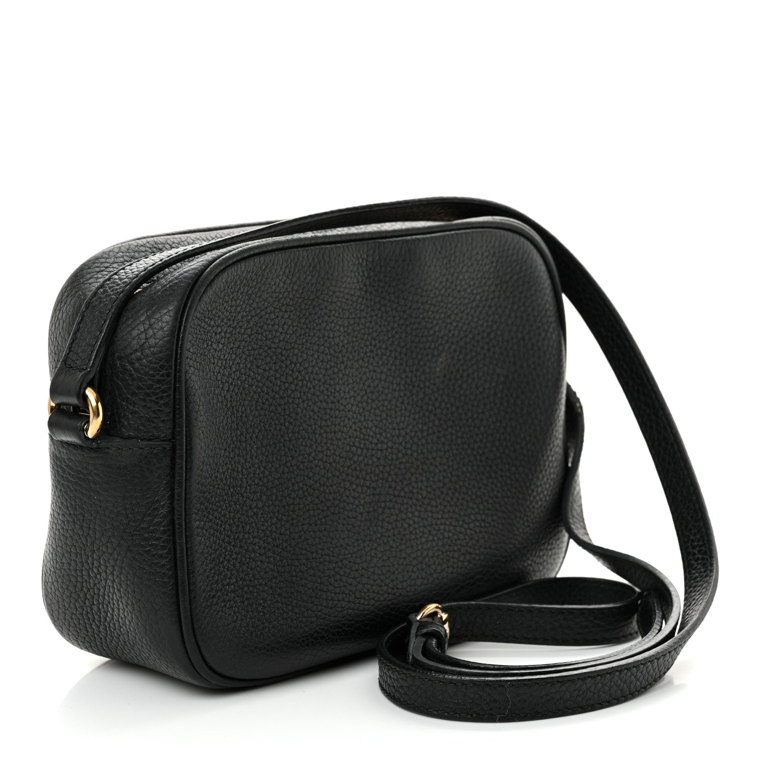 Gucci Pebbled Calfskin Small Soho Disco Bag Black 3 of 16