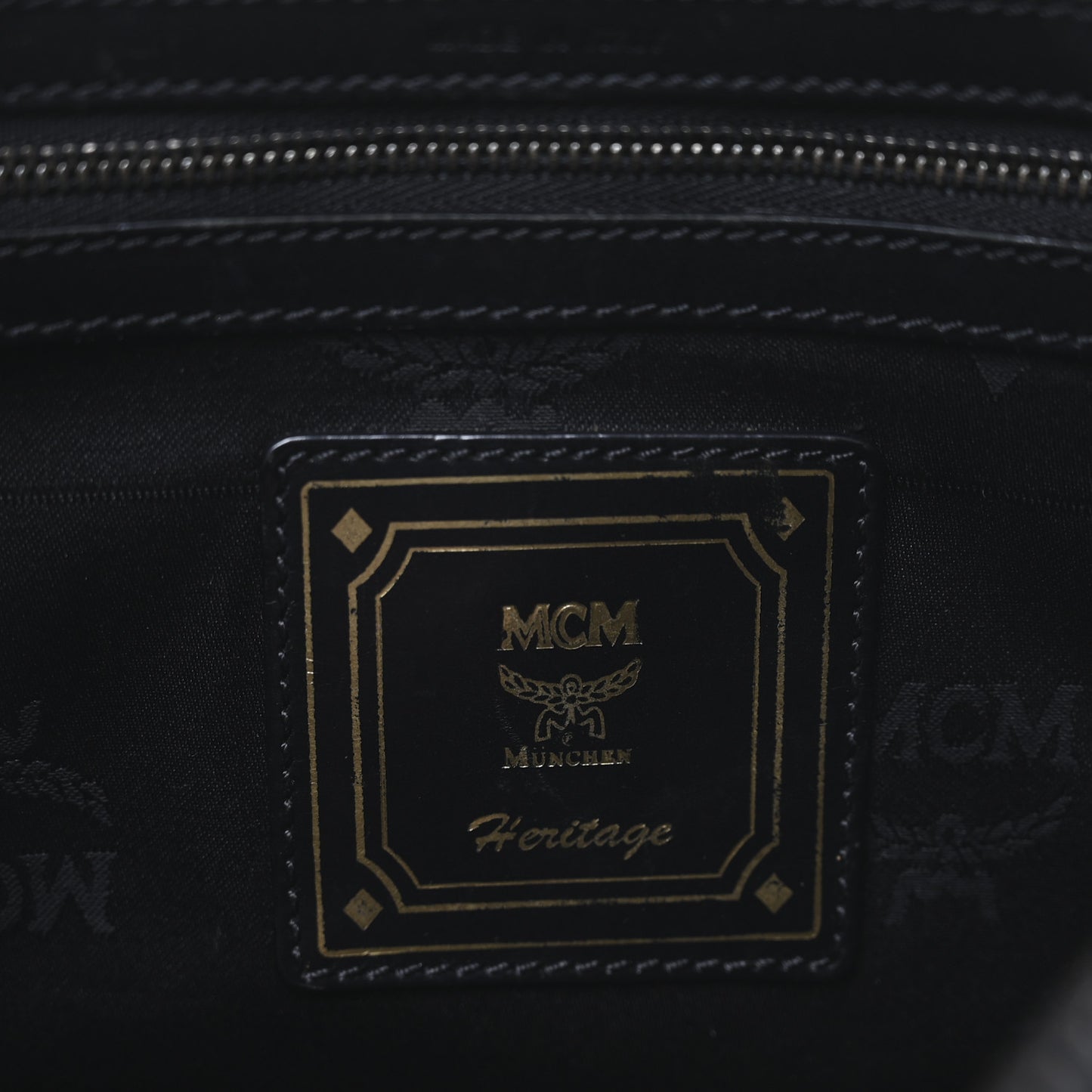 Visetos Heritage Medium Boston Bag Black