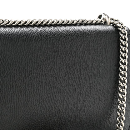 Gucci Pebbled Calfskin Small Dionysus Shoulder Bag Black 11 of 13