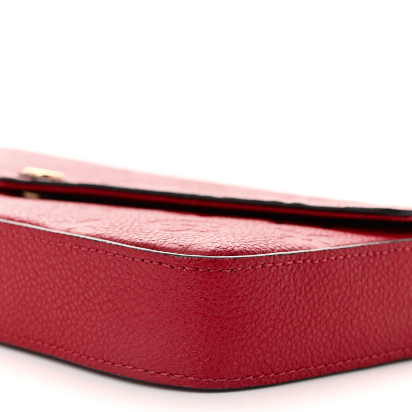 Empreinte Pochette Felicie Chain Wallet Scarlet