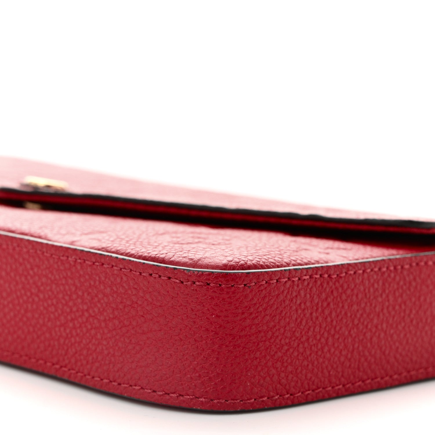 Louis Vuitton Empreinte Pochette Felicie Chain Wallet Scarlet 11 of 12