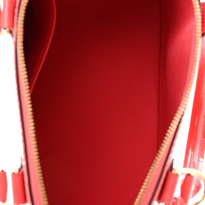 Louis Vuitton Vernis Alma PM Rose Litchi 5 of 11