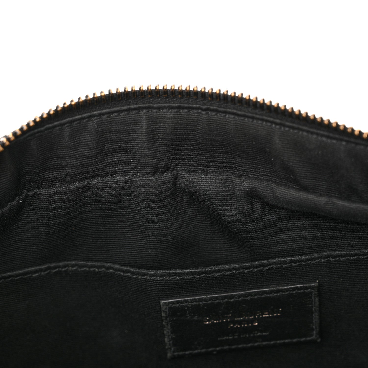 Saint Laurent Calfskin Matelasse Monogram Monochrome Lou Camera Bag Black 14 of 19