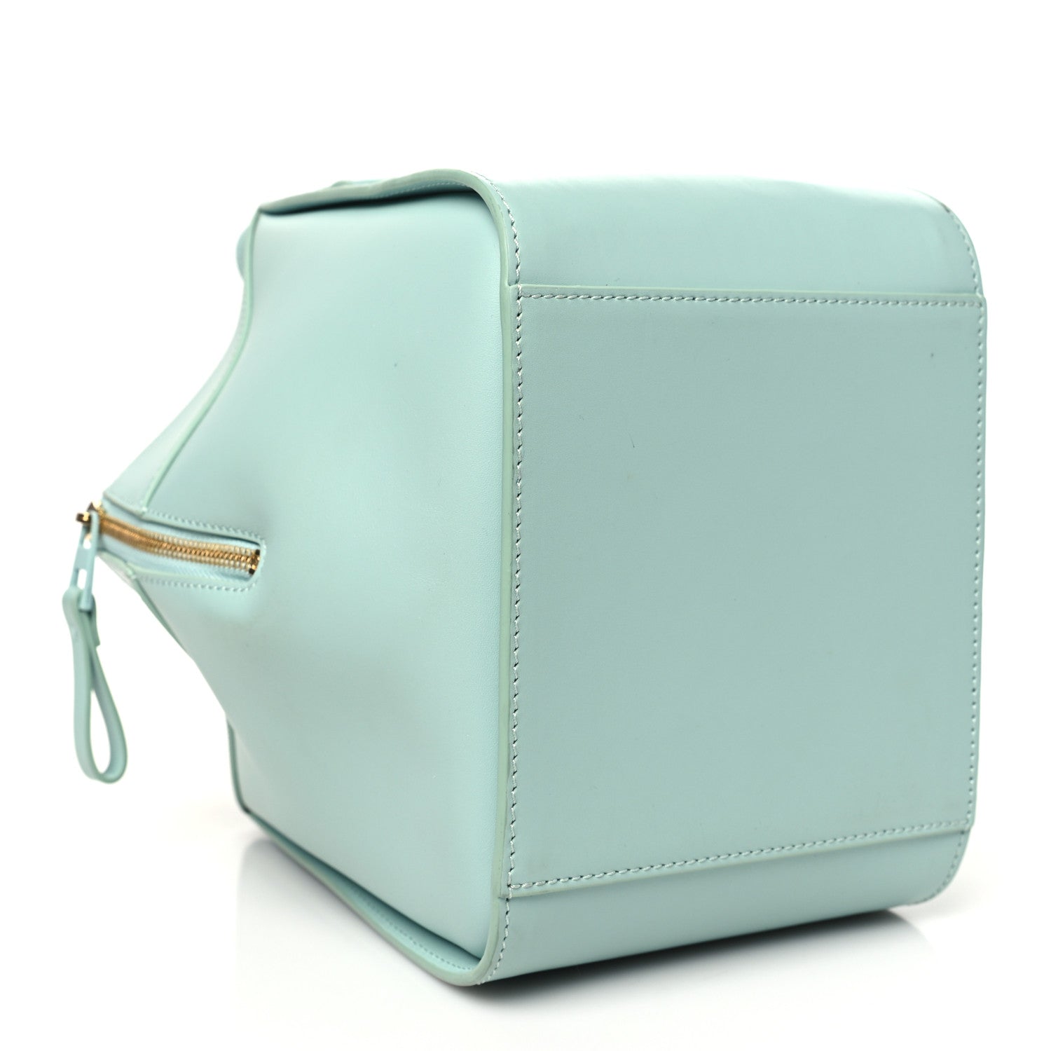 Loewe Satin Calfskin Compact Hammock Shoulder Bag Celadon Glaze 4 of 10