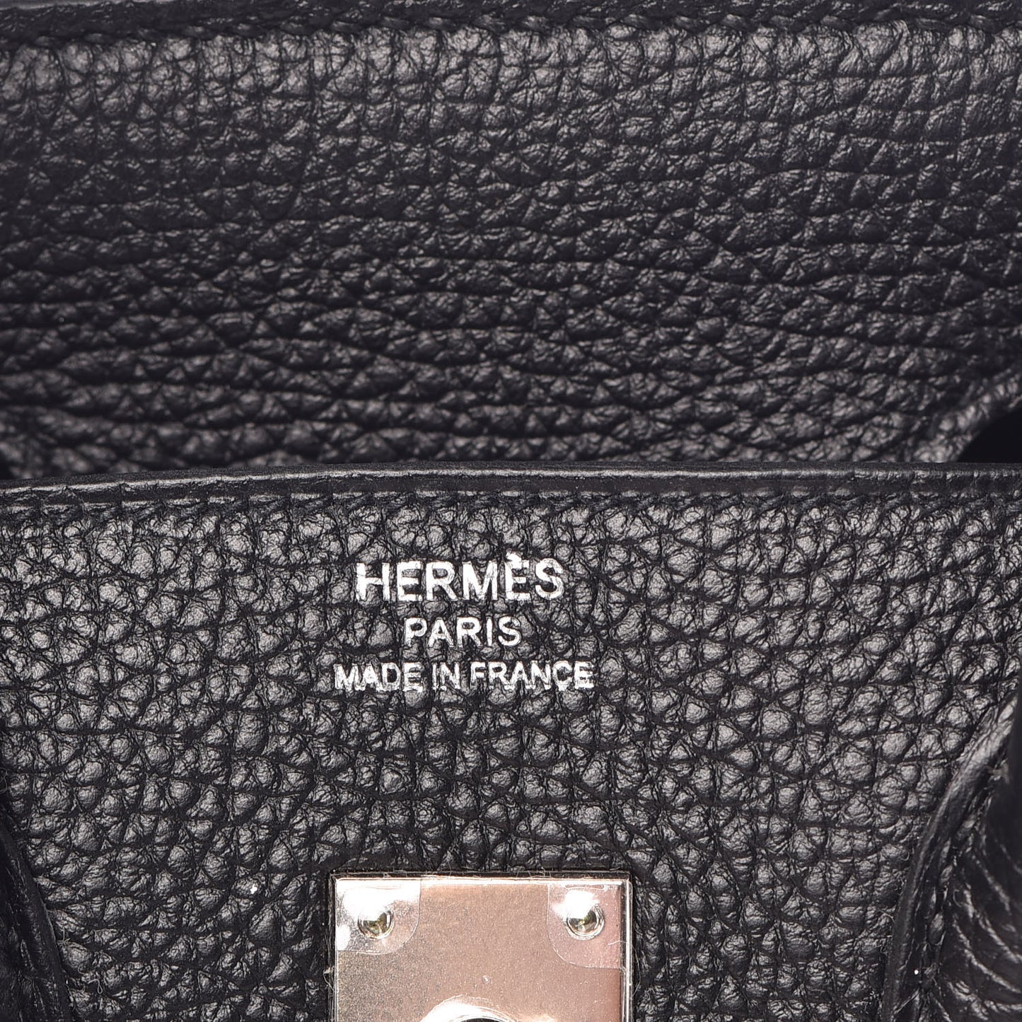 Togo Birkin 25 Black
