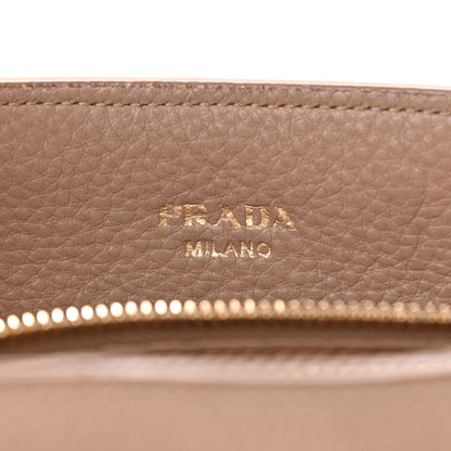 Prada Vitello Daino Tote Sesamo 5 of 10