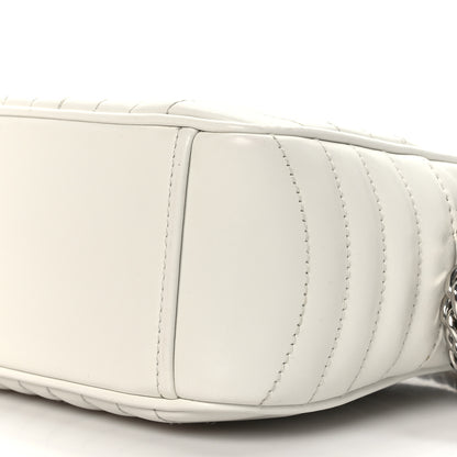 Prada Soft Calfskin Diagramme Crossbody Bag White 8 of 8