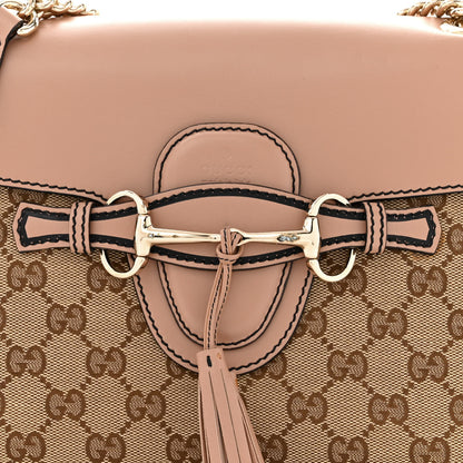 Gucci Monogram Medium Emily Chain Shoulder Bag Light Pink 8 of 14