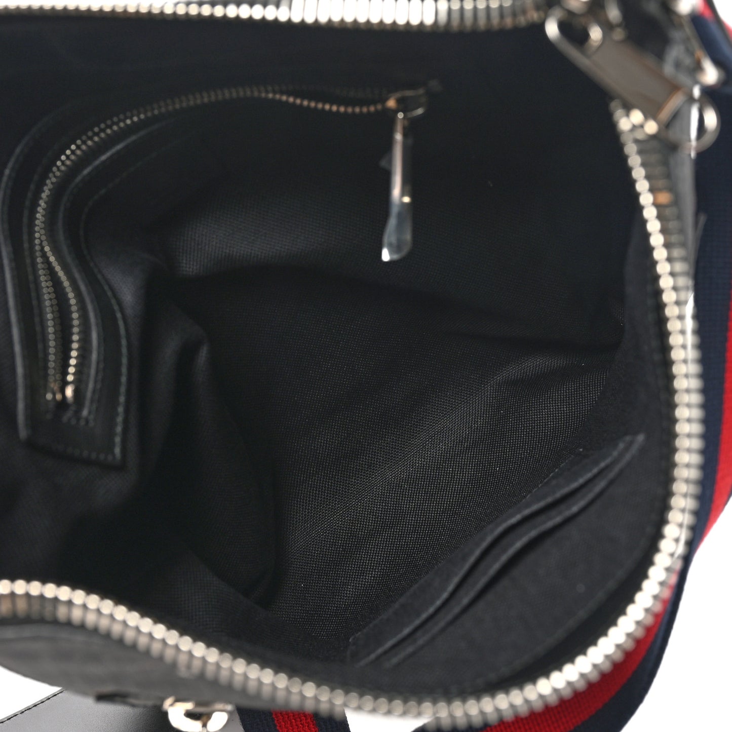 GG Supreme Monogram Tigers Web Messenger Bag Black Multicolor