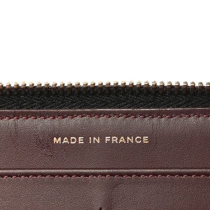 Chanel Caviar Quilted Large Gusset Zip Around Wallet Black 7 of 9
