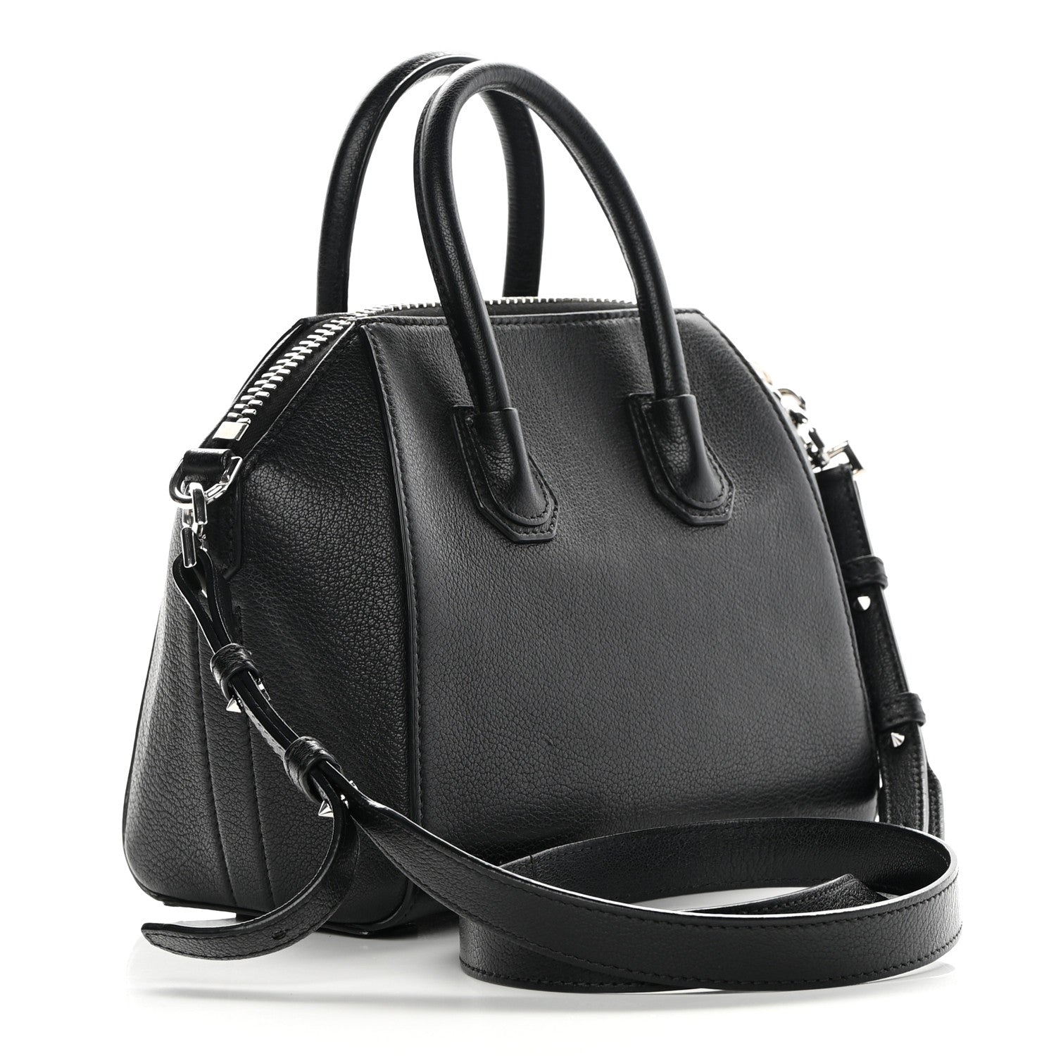 Givenchy Sugar Goatskin Mini Antigona Black 3 of 16