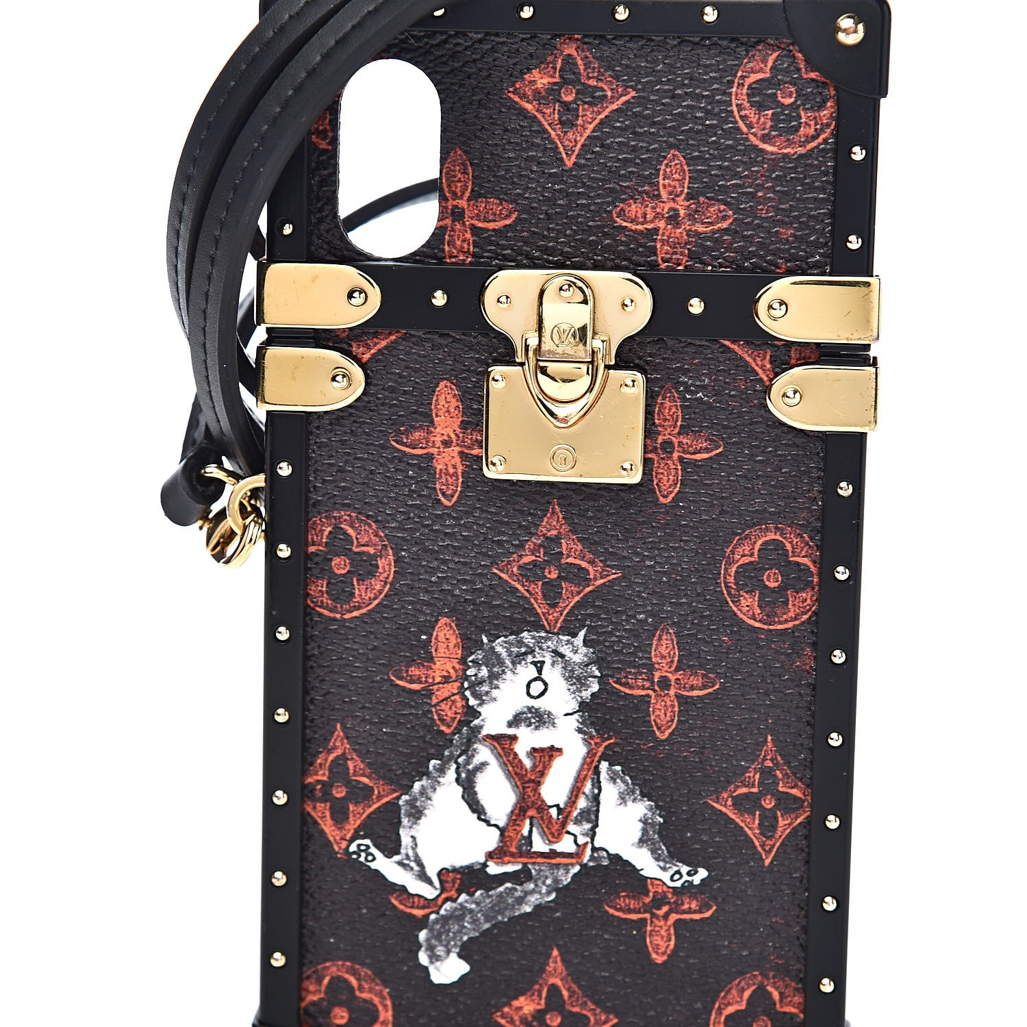 Louis Vuitton Catogram Eye-Trunk iPhone X/XS Case Marron 7 of 8
