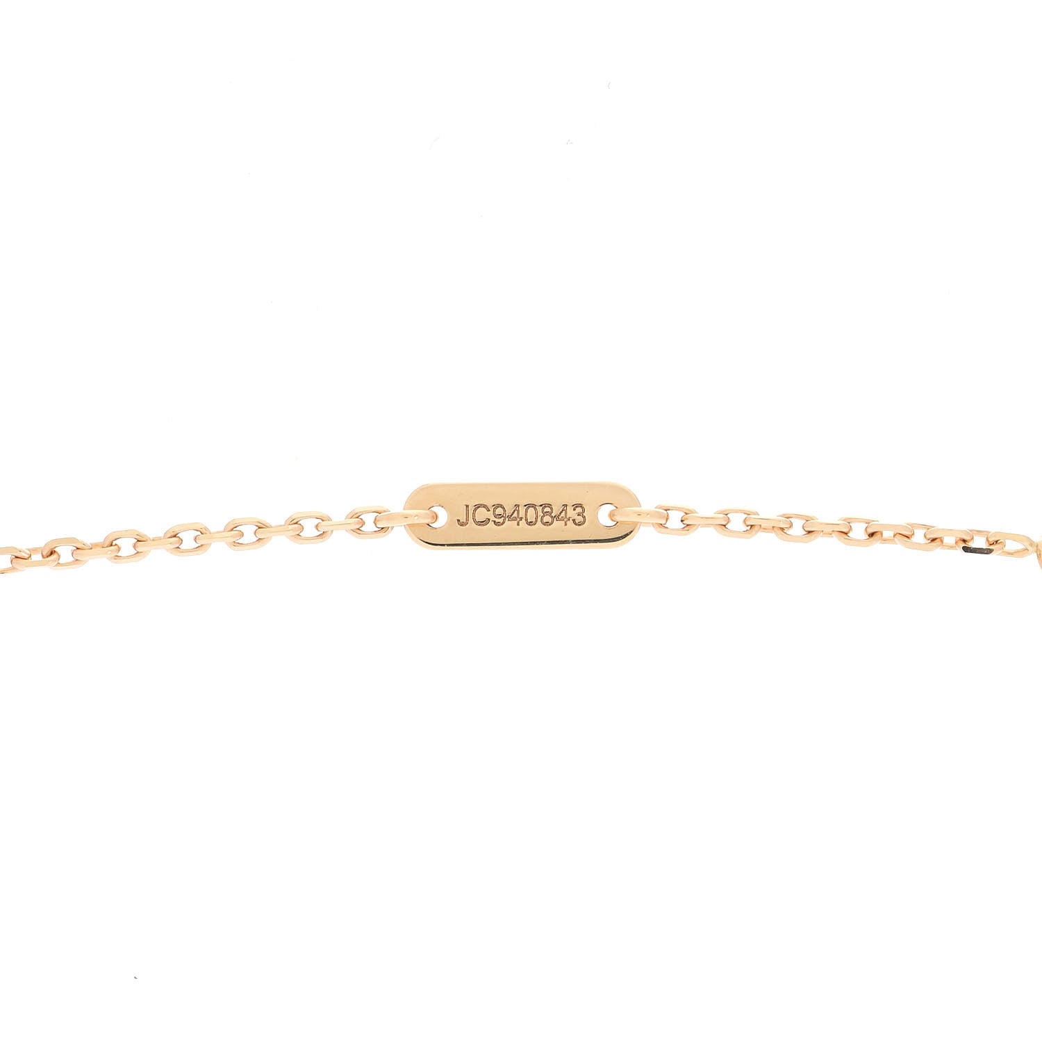 Van Cleef & Arpels 18K Yellow Gold Mother of Pearl Sweet Alhambra Butterfly Pendant Necklace 6 of 7
