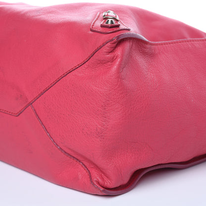 Balenciaga Veau Papier A4 Zip Around Tote Rouge Grenade 9 of 19