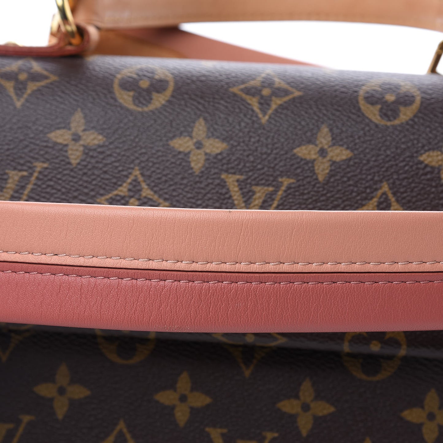 Monogram Cluny BB Vieux Rose