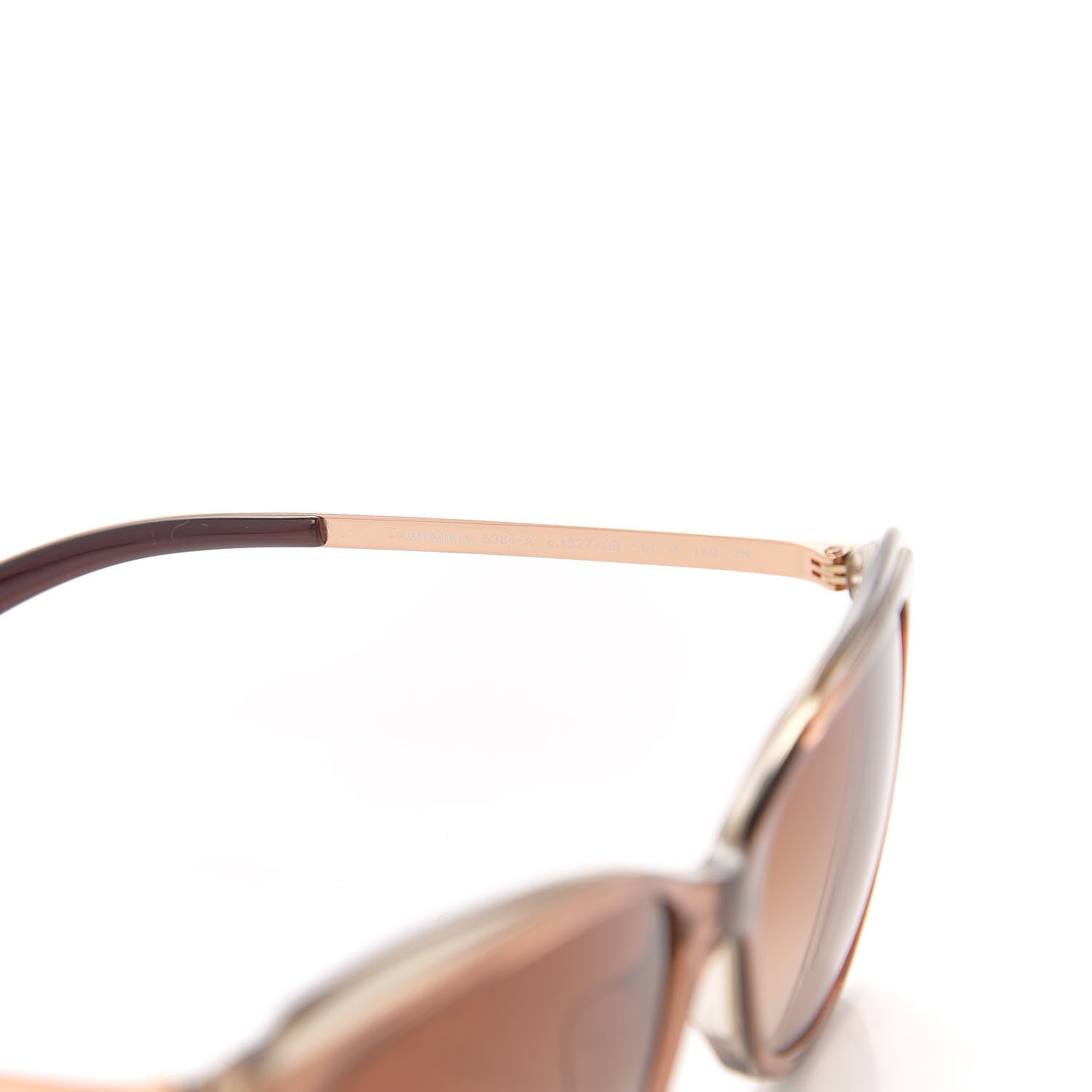 Chanel Oval Sunglasses 5384-A Light Brown 5 of 7