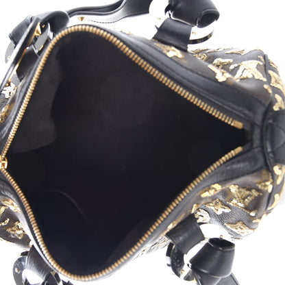 Louis Vuitton Monogram Sequins Eclipse Speedy 28 Gold 5 of 17