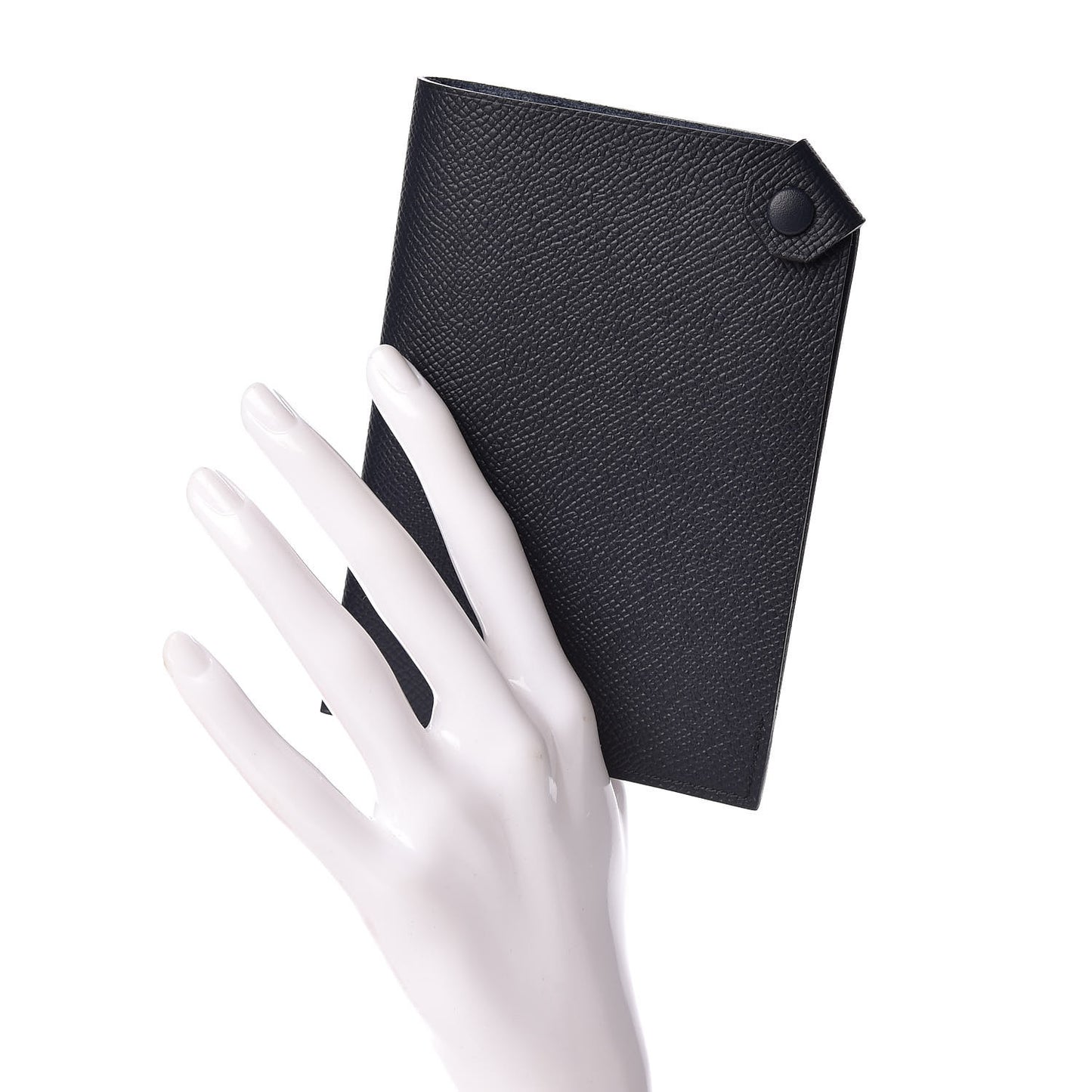 Epsom Tarmac PM Passport Holder Bleu Indigo