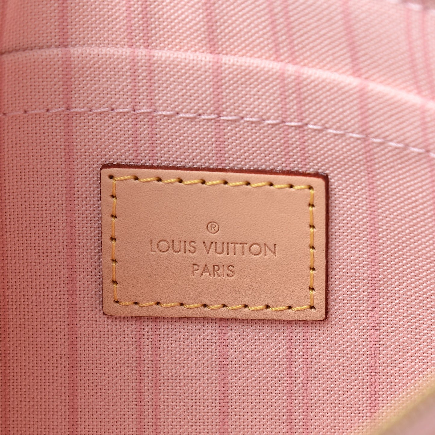 Damier Azur Neverfull MM GM Pochette Rose Ballerine