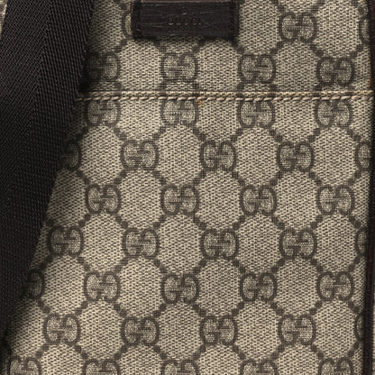 Gucci GG Plus Monogram Messenger Bag Ebony 8 of 10