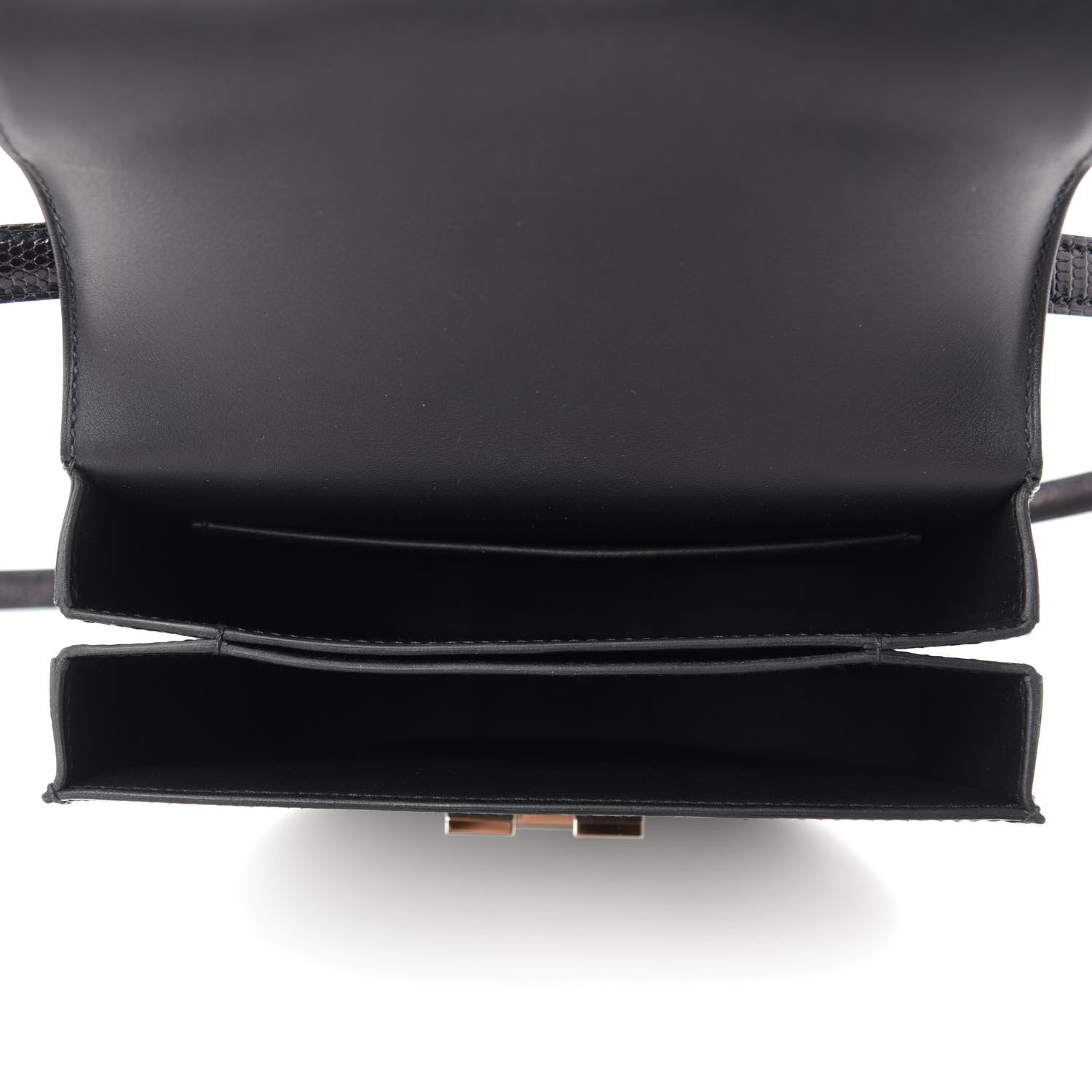 Hermes Lizard Mosaique Au 24-17 Black 5 of 11