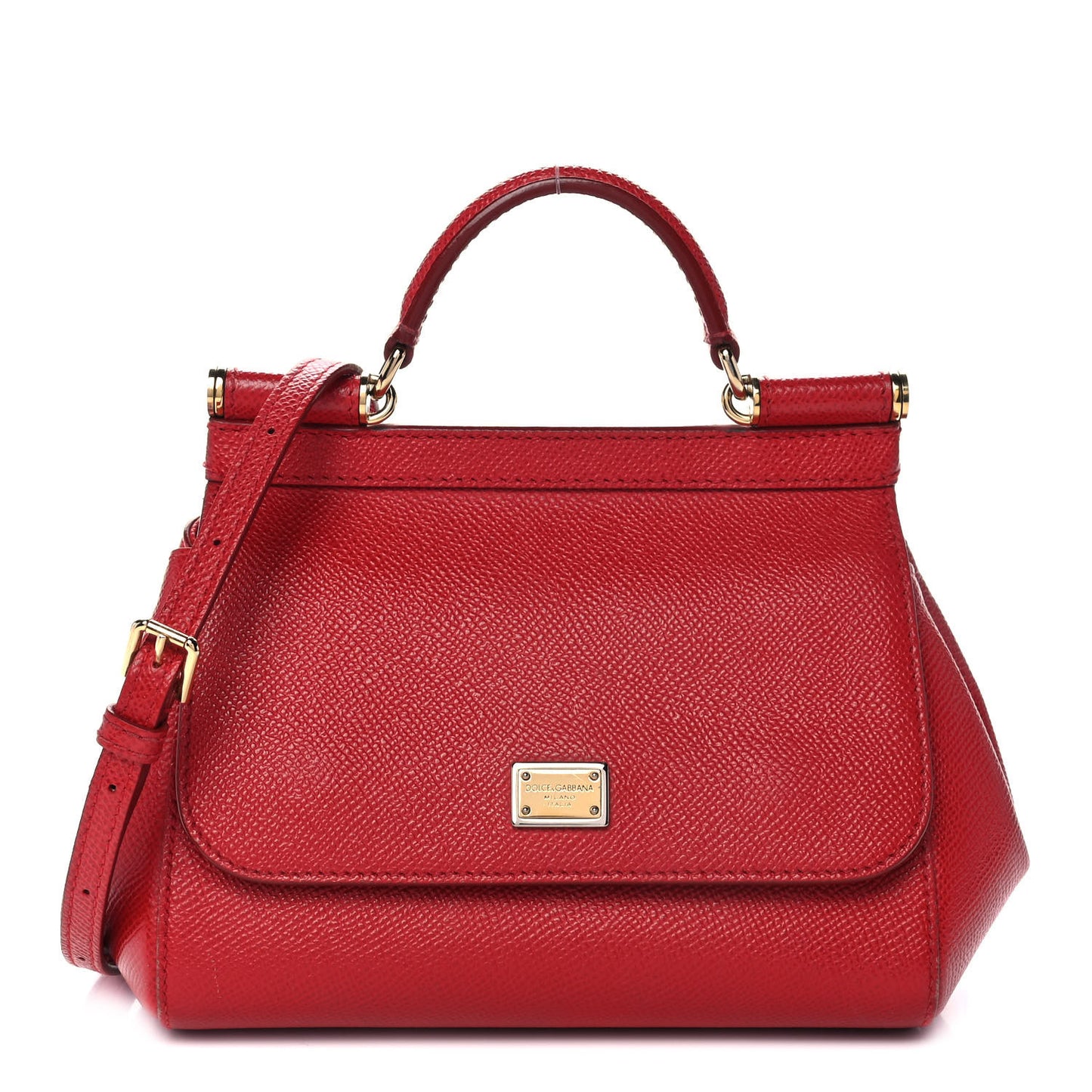 Dauphine Mini Miss Sicily Satchel Dark Red