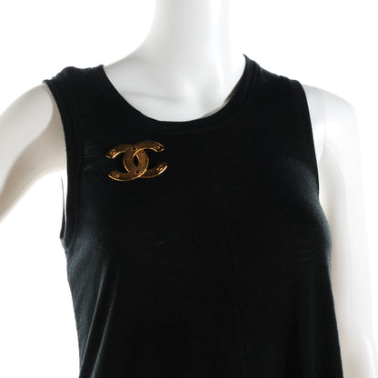 Chanel CC Brooch Gold 2 of 6