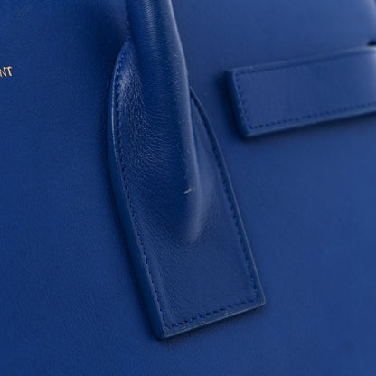 Saint Laurent Calfskin Small Sac De Jour Outremer 13 of 15