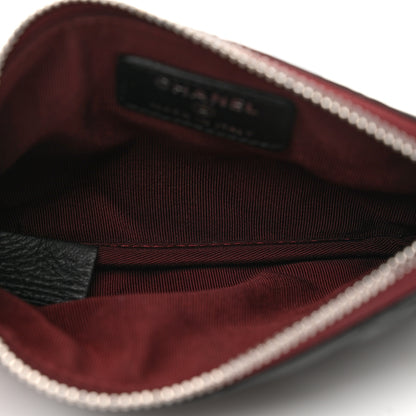 Chanel Lambskin Quilted Small Cosmetic Case Black 5 of 8