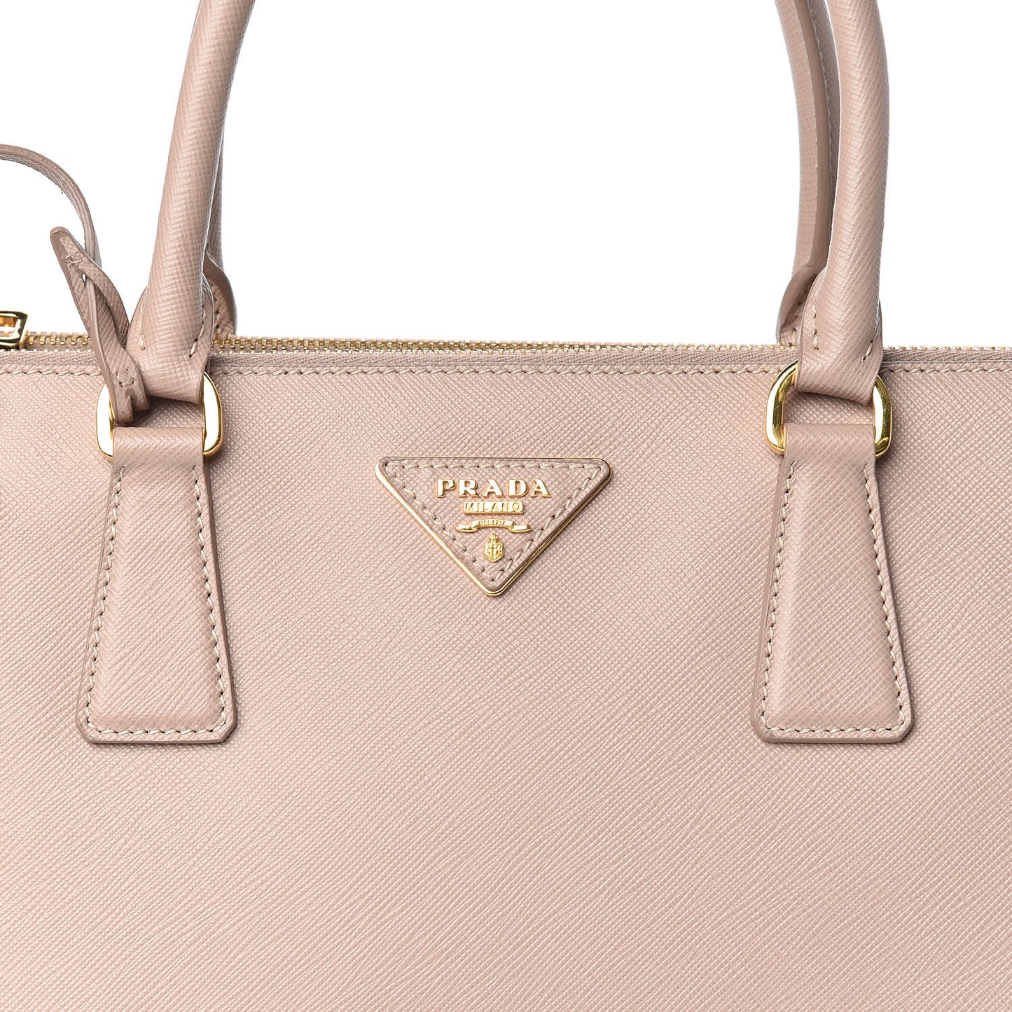 Saffiano Medium Galleria Double Zip Tote Cammeo