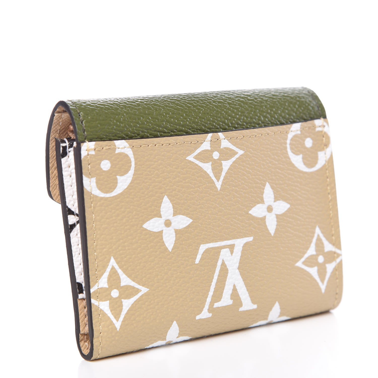 Louis Vuitton Monogram Giant Zoe Wallet Kaki 3 of 8