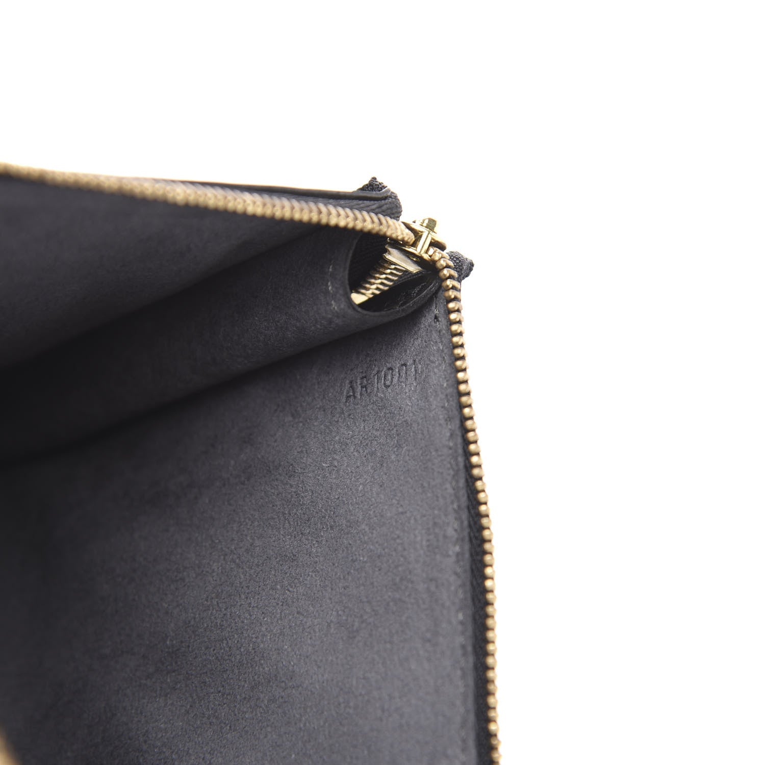 Louis Vuitton Epi Pochette Accessories 24 Black 6 of 11