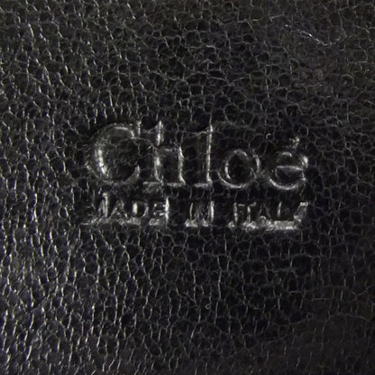 Chloe Leather Heloise Satchel Black 8 of 12