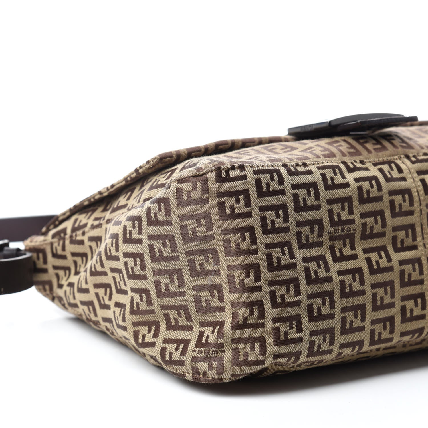 Fendi Zucchino Mama Baguette Dark Brown 6 of 9