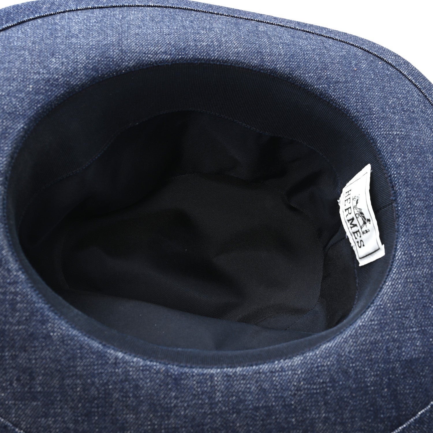 Hermes Denim Silky Heloise Hat 58 Indigo 1838191 – FASHIONPHILE