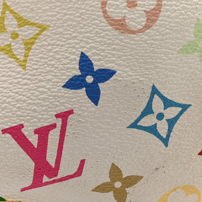 Louis Vuitton LOUIS VUITTON Monogram Multicolor Speedy 30 White 17 of 18